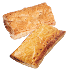 Saucijzenbroodje of vegan saucijzenbroodje